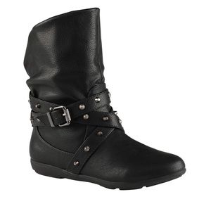 Aldo Legare Moto Boots - Black - Size 7